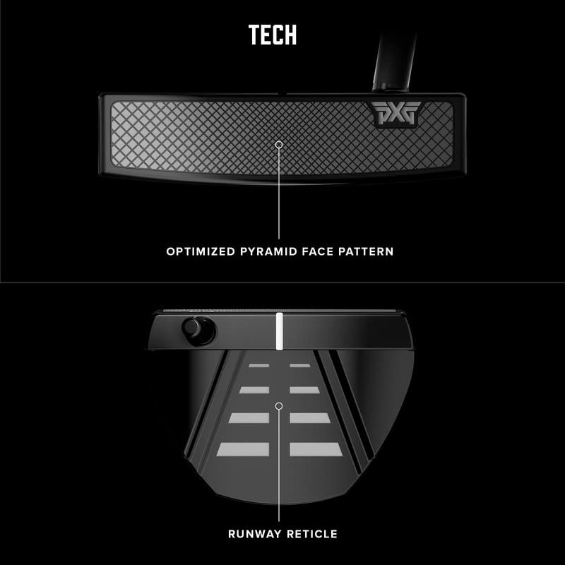 PXG 0211 Putter Golf Club with Alignment Aid - Right and Left Handed - Bayonet, Clydesdale, Hellcat, Lightning, V-42