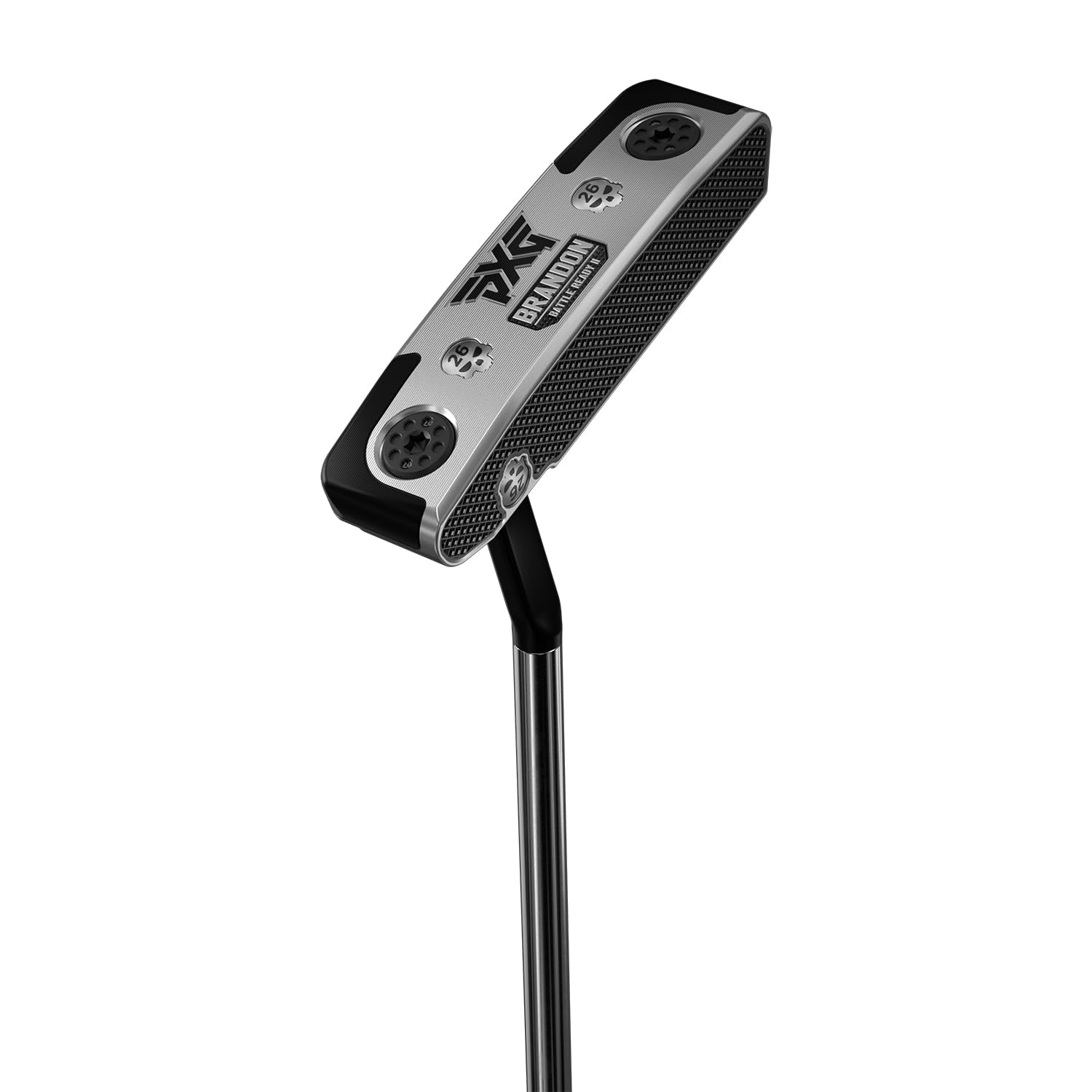 PXG Battle Ready II Putter - for Right Hand Golfers - 34" Chrome Shaft with Plumber's Neck Hosel