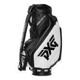 PXG Tour Golf Stand Bag, 6 Way Steel Reinforced Divider with 3-Point Single Carry Quick Disconnect Straps & Insulated Water Bottle Holder, Water Resistant Zippers, Umbrella Holder & Snap-on Rain Hood