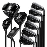 PXG 0211Z Complete Golf Club Set - 10 or 7 Club Beginner Golf Set with Driver, Fairway, Hybrid, Irons, and Putter with Senior, Ladies, or Regular Flex Graphite Shaft and optional PXG Premium Stand Bag