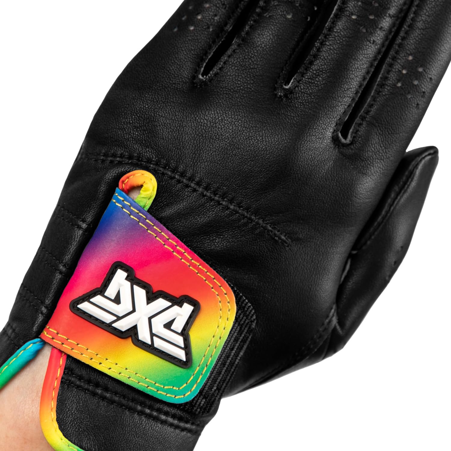 PXG Women's Pride Premium Fit Players Golf Glove - 100% Cabretta Leather with Cotton-Based Elastic Wristband
