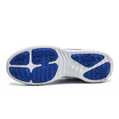 Men Leather Golf Shoes Non-slip Spikes Golf Sneakers Golf Training Sneakers Female Spin Buckle Golf Athletic Shoes Quick lacing
