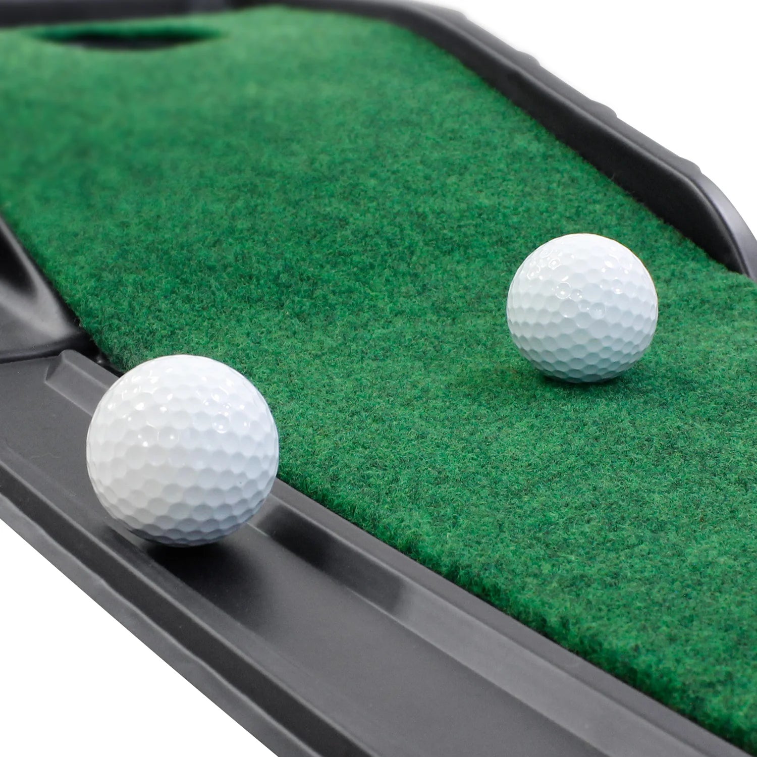 Golf Putting Mat with Auto Ball Return
