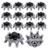 New 14pcs Replacement Golf Shoe Spikes Pins 1/4 Turn Fast Twist Shoe Spikes Golf Practice Accessories
