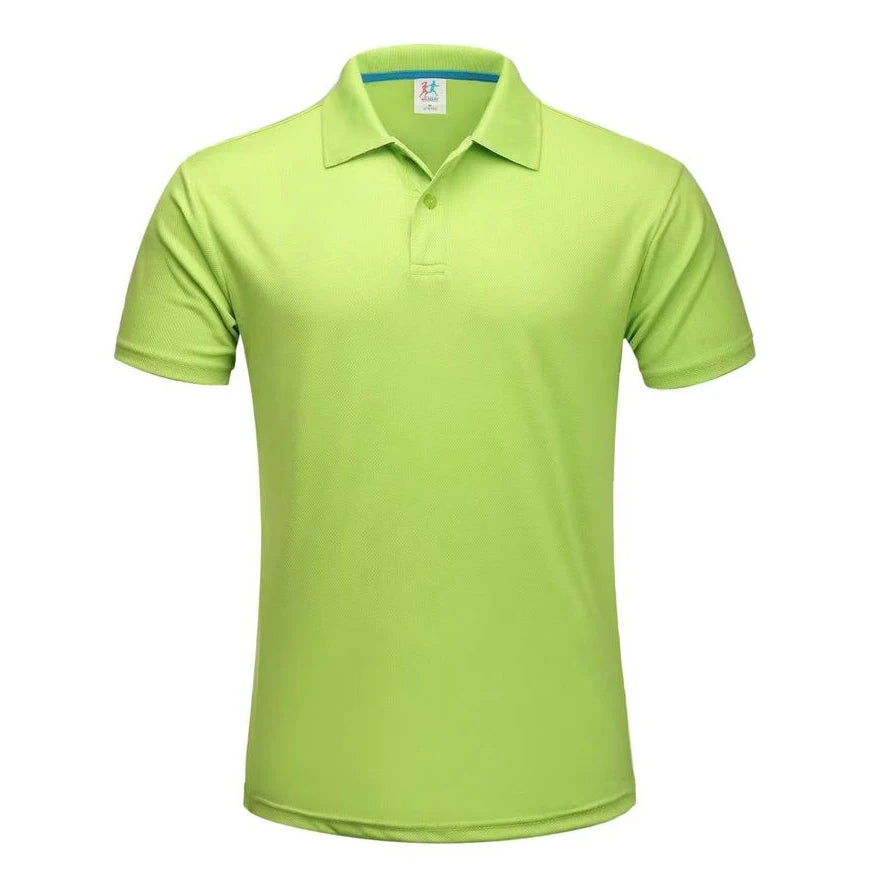 High-Tech Dry-Fit Men's Golf Polo Shirt