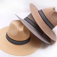 Men's Safari Golf Hat - Straw Edition