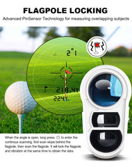 Golf Laser Rangefinder With Slope Compensation