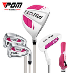 3-12 Age Boys Girls Kids Golf Club Full Sets Gift Children's Junior School Practice Learning Carbon Swing Putter Bag Driver Iron