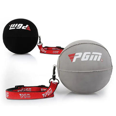 Golf Swing Trainer Ball PVC Adjustable Inflatable Ball Fixed Arm Posture Corrector Putter Practice Auxiliary Golf Accessories
