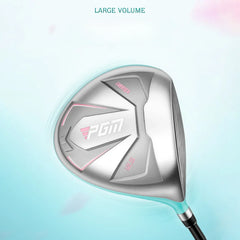 PGM Women Golf Clubs Set with Golf Bag Stainless Steel / Carbon Shaft Iron Wood Driver Beginer Training Golf Supplies LTG051