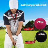 Golf Swing Trainer Ball PVC Adjustable Inflatable Ball Fixed Arm Posture Corrector Putter Practice Auxiliary Golf Accessories