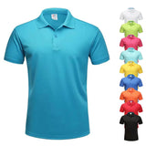 High-Tech Dry-Fit Men's Golf Polo Shirt