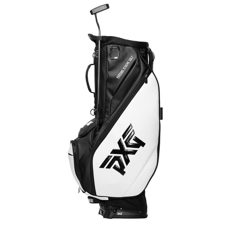 PXG Hybrid Golf Carry Bag with Stand, 4-Point Single Carry Quick Disconnect Straps, Padded Back Panel