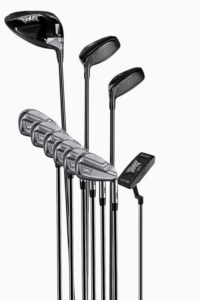 PXG 0211 Complete Golf Club Set - Men's or Women's Package Includes 10, 13, or 14 Golf Clubs with Steel or Graphite Shafts - Avaliable with or Without PXG's Premium Standing Golf Bag