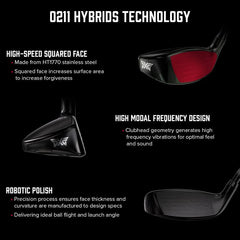 PXG 0211 Hybrid with Graphite Shafts for Right Handed Golfers