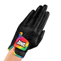 PXG Women's Pride Premium Fit Players Golf Glove - 100% Cabretta Leather with Cotton-Based Elastic Wristband