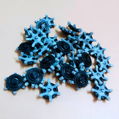 28pcs Golf Shoes Spikes SLIM-LOK and Tri-Lok Spikes Fast Twist Cleats