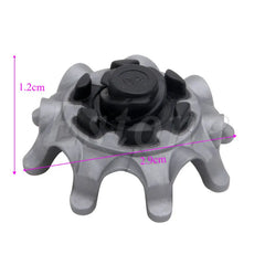 New 14pcs Replacement Golf Shoe Spikes Pins 1/4 Turn Fast Twist Shoe Spikes Golf Practice Accessories