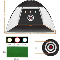 Golf Practice Net 10ft x 8ft