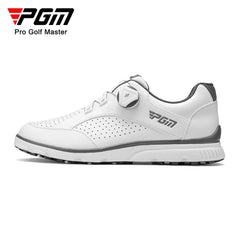 PGM Men Golf Shoes Knob Shoelaces Anti-side Slip Waterproof Men's Sports Shoes Sneakers XZ245