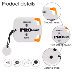 Precision Golf Stroke Shot Counter
