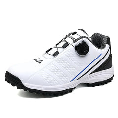 2023 New Golf Shoes for Men Good Quality Sport Shoe Mens Anti-Slippery Spikes Golf Training Man Leather Walking Shoes Men