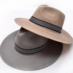 Men's Safari Golf Hat - Straw Edition