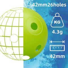 24 Practice Whiffle Golf Balls
